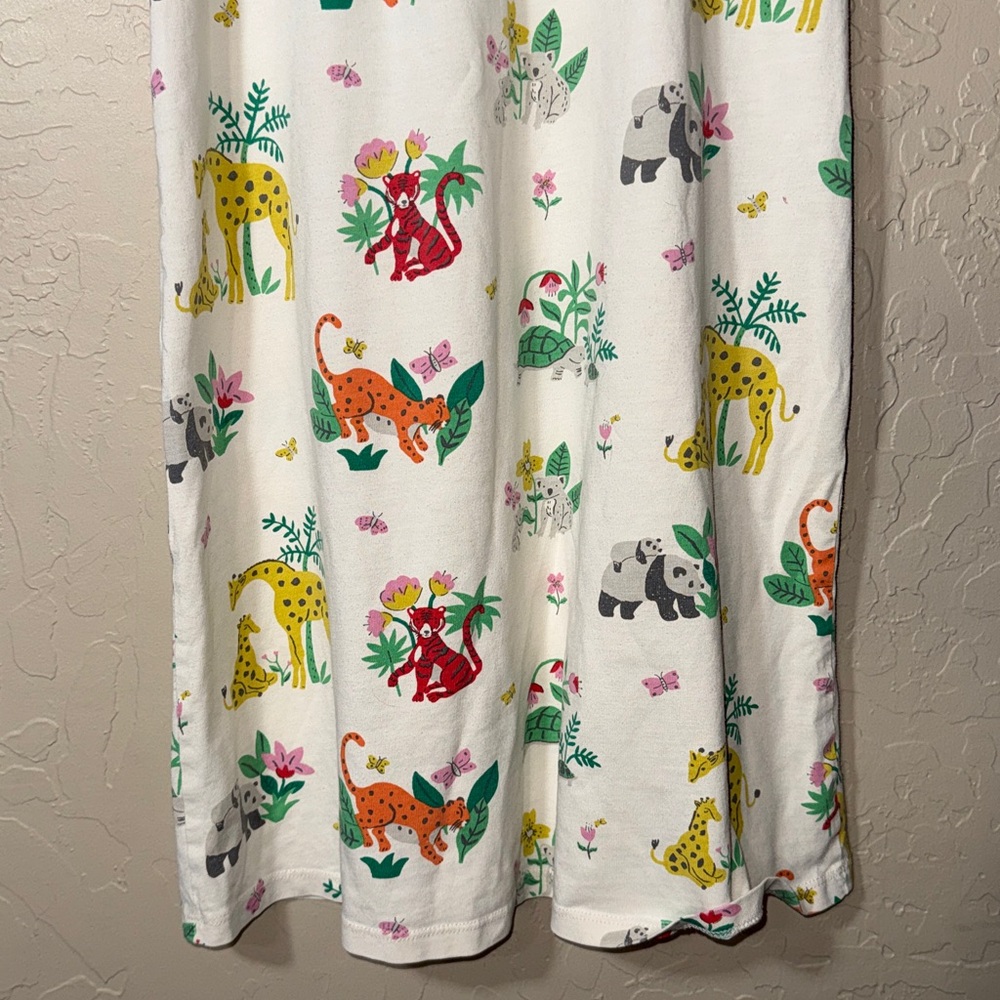Mini Boden safari animal nightgown 6-7 - Picture 3 of 5